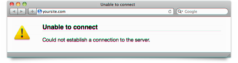 Unable to Connect